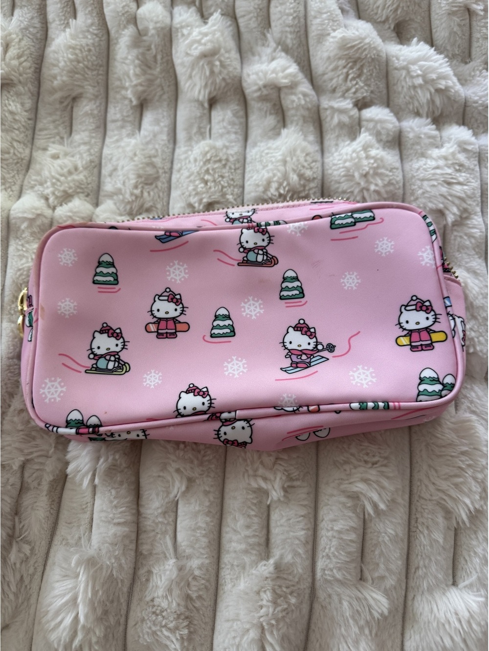 Stoney Clover Lane X Hello Kitty small skiing pouch